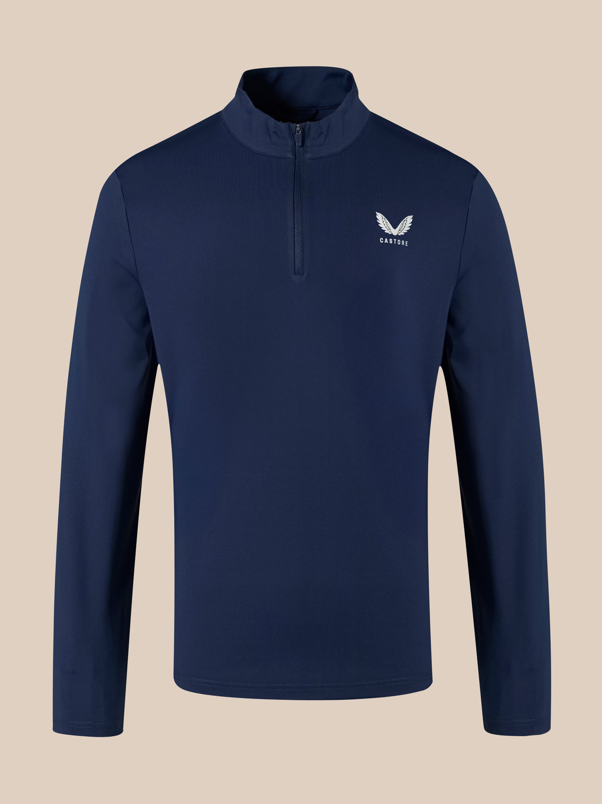 Unisex 1/4 Zip Top - Navy - Navy
