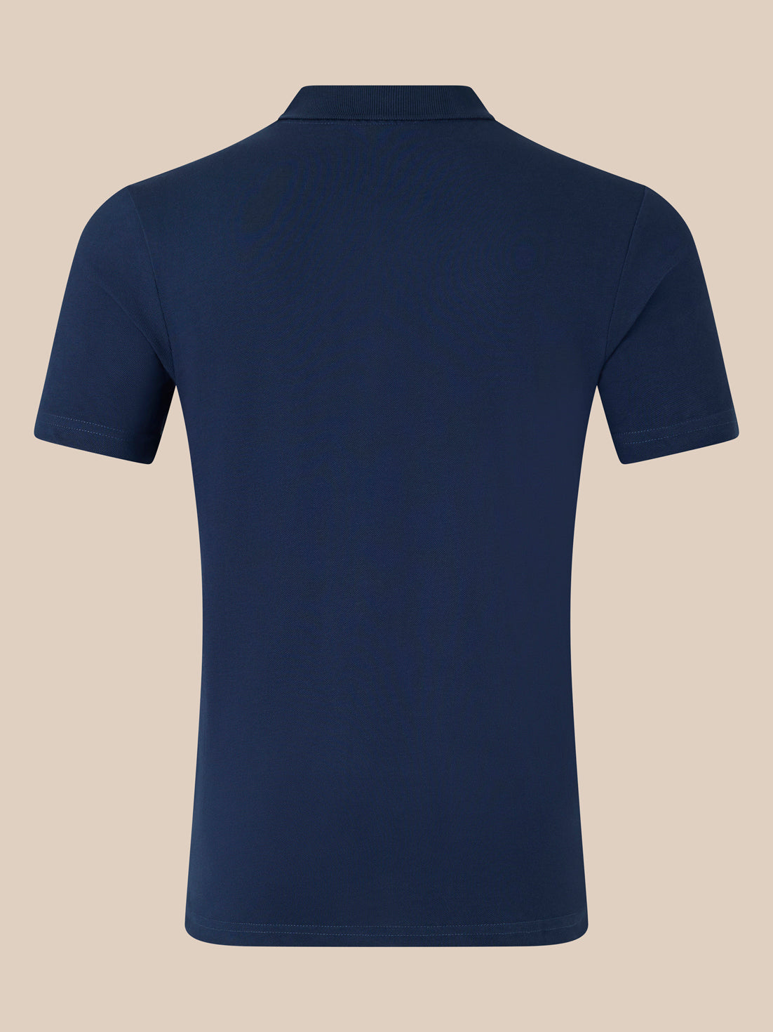 Unisex Short Sleeve Cotton Polo - Navy - Navy