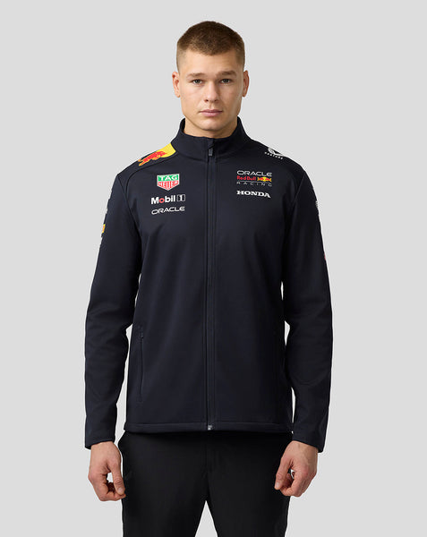 Oracle Red Bull Racing Unisex Teamline Soft Shell Jacket - Night