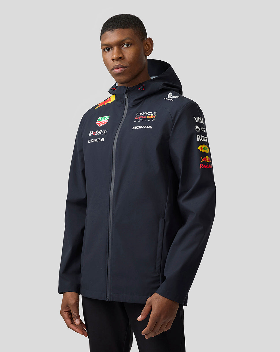 Oracle Red Bull Racing Unisex Teamline Water Resistant Jacket - Night Sky - Night Sky