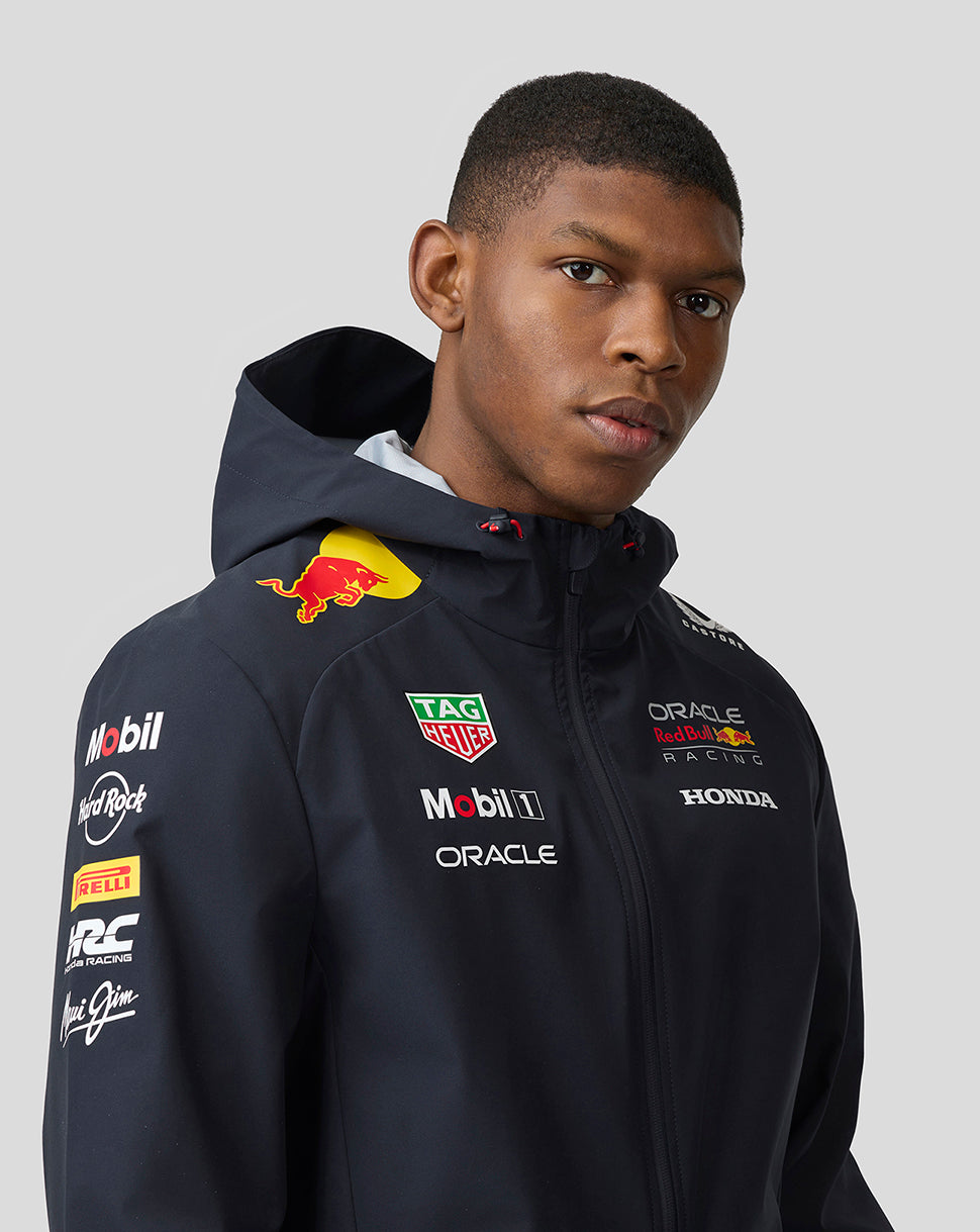 Oracle Red Bull Racing Unisex Teamline Water Resistant Jacket - Night Sky - Night Sky