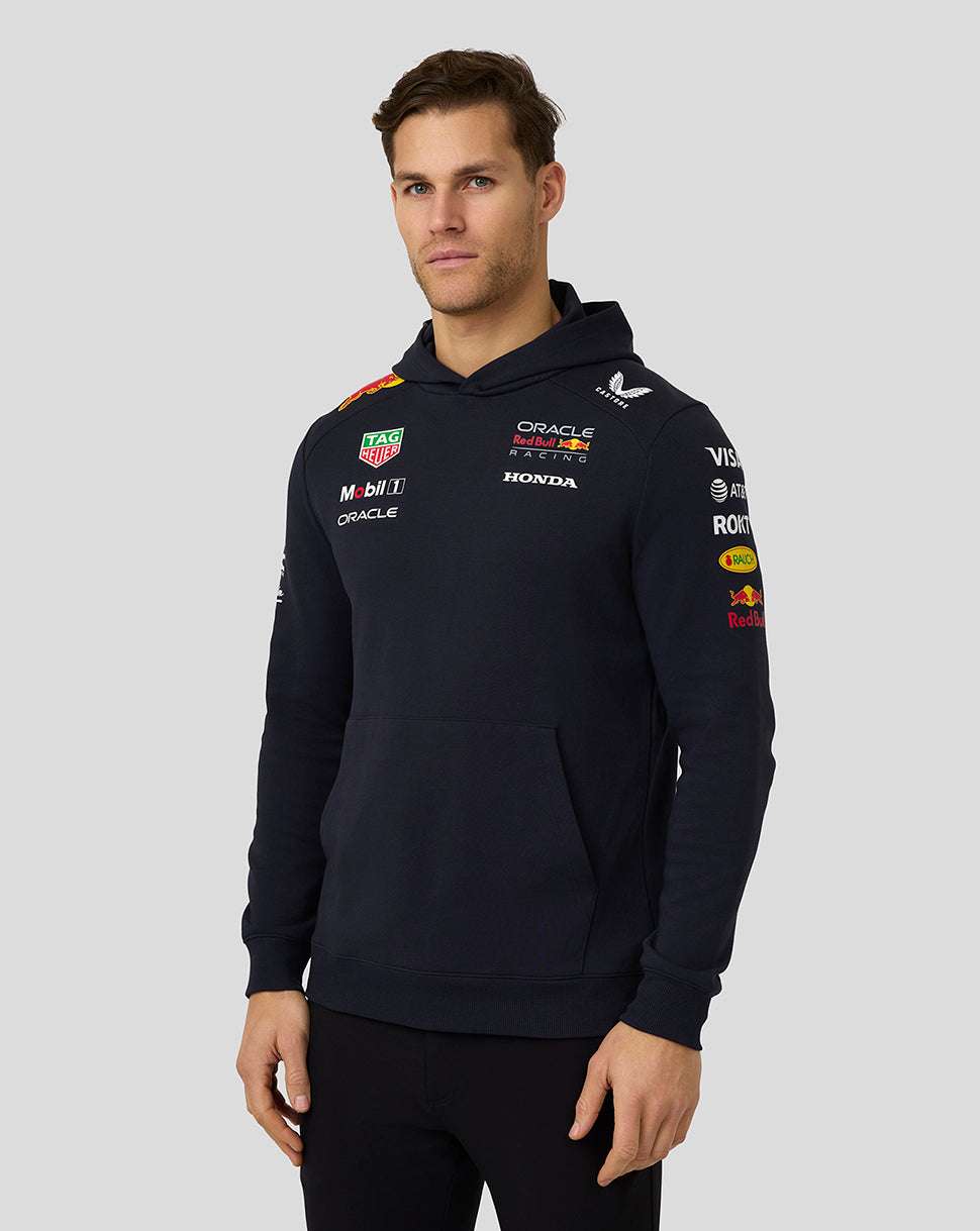 Oracle Red Bull Racing Unisex Teamline Pullover Hoodie – Nachthimmel - Night Sky