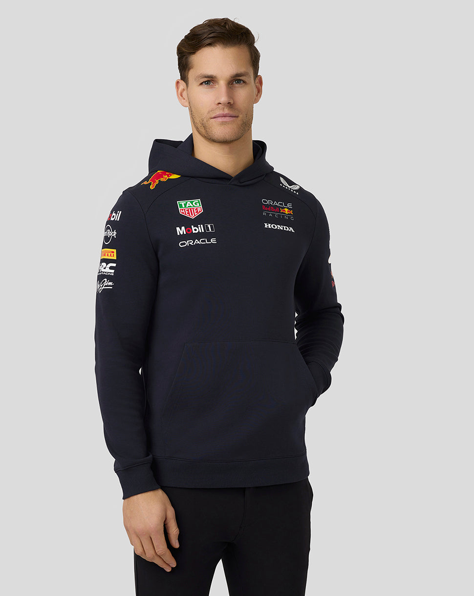 Oracle Red Bull Racing Unisex Teamline Pullover Hoodie – Nachthimmel - Night Sky