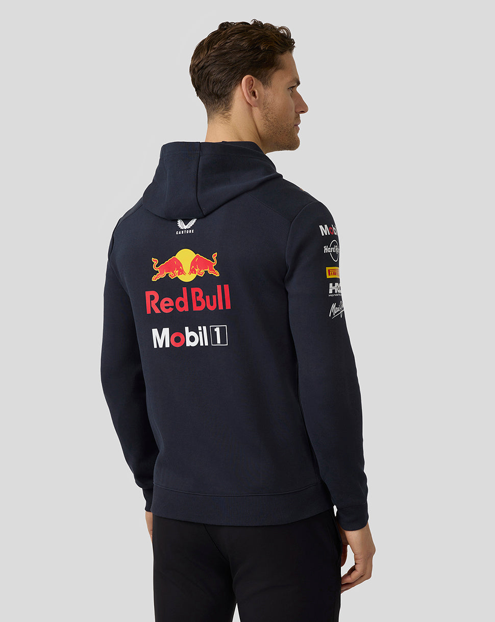 Oracle Red Bull Racing Unisex Teamline Full Zip Hoodie - Night Sky - Night Sky