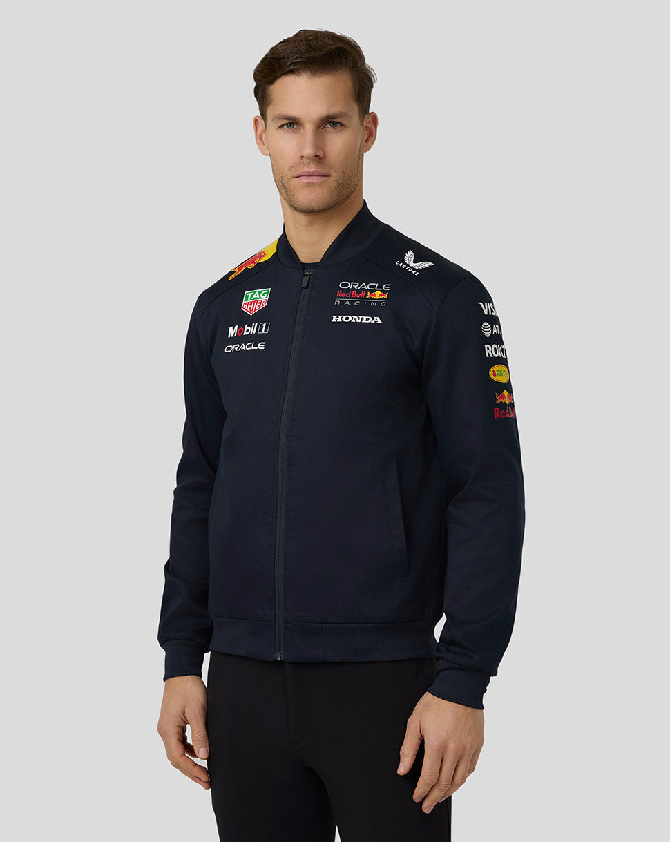 Oracle Red Bull Racing Unisex Teamline Bomberjacke – Night Sky - Night Sky