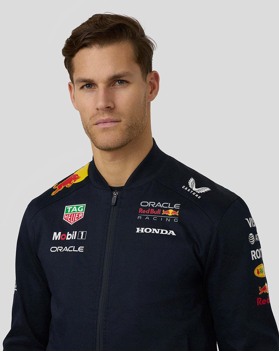 Oracle Red Bull Racing Unisex Teamline Bomberjacke – Night Sky - Night Sky