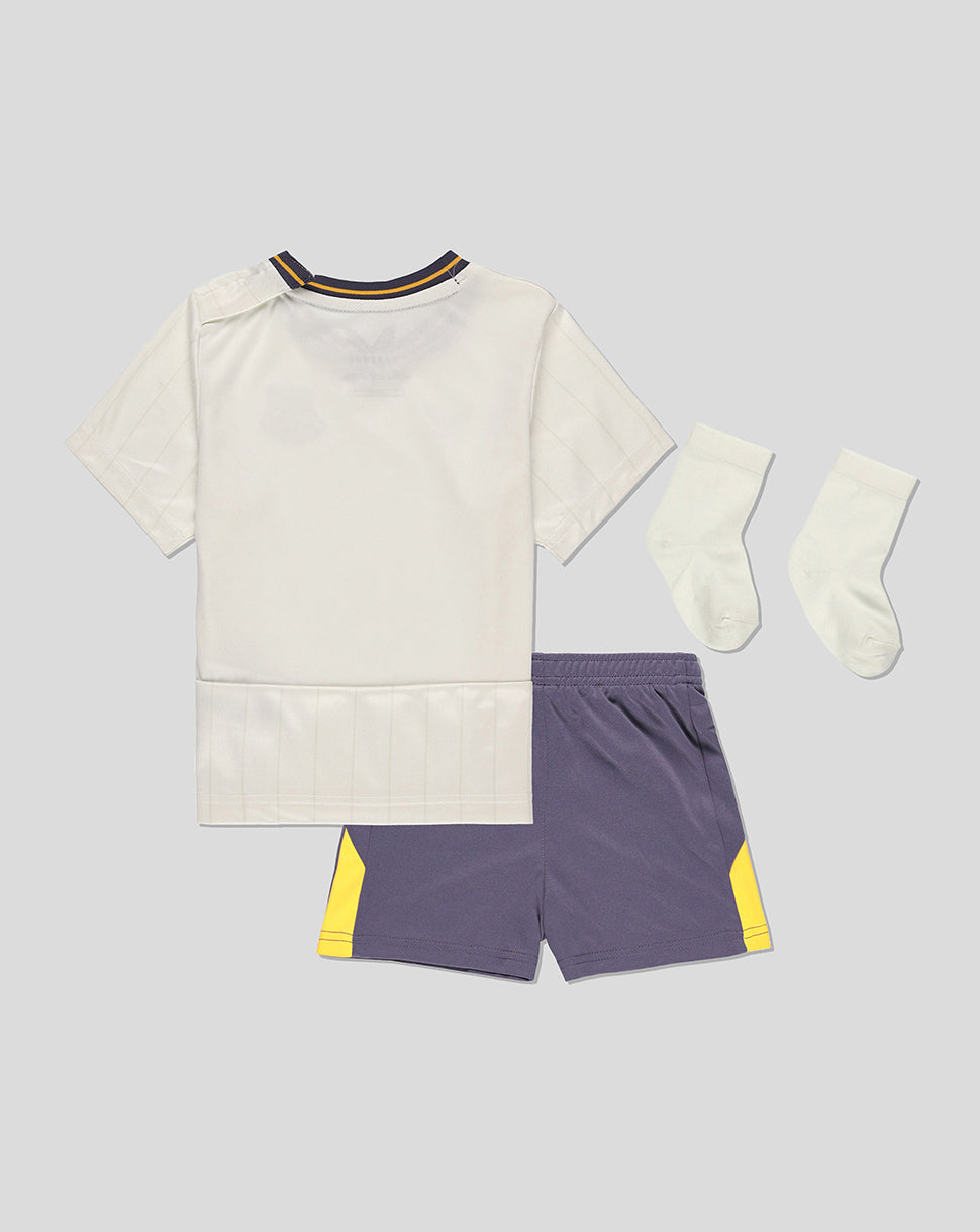 Everton 24/25 Third Nested Baby Kit - White/Grey