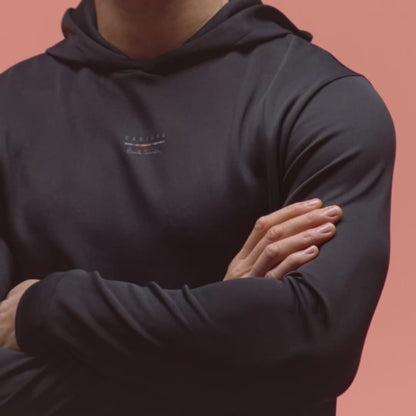 Men’s x Paul Smith Long Sleeve Technical Hoodie - Black