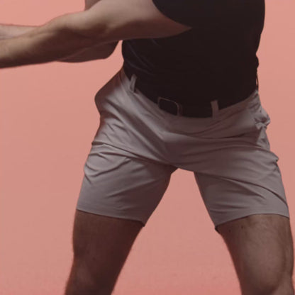 Men’s Golf Shorts - Cream