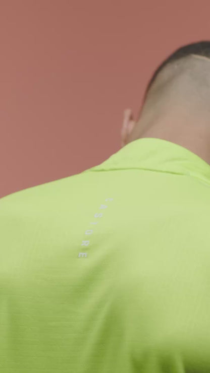 Adapt Training 1/4 Zip Top - Acid Lime