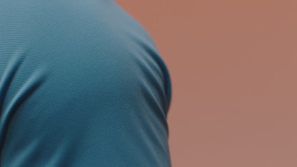 Adapt Training 1/4 Zip Top - Light Aqua