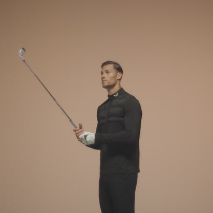 Golf Pinnacle LVS Hybrid 1/2 Zip Top - Black/Alloy