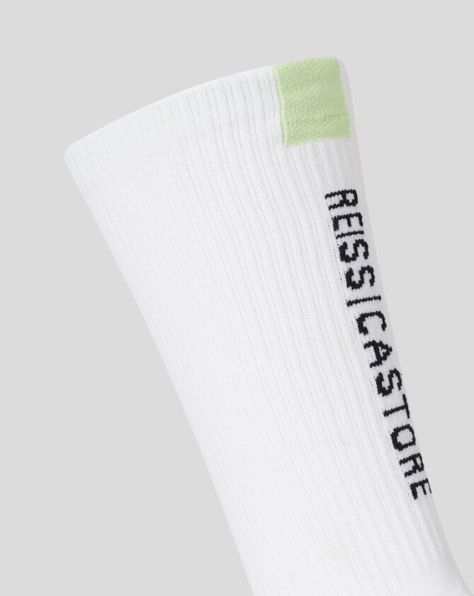 Unisex Reiss Performance Socks - White