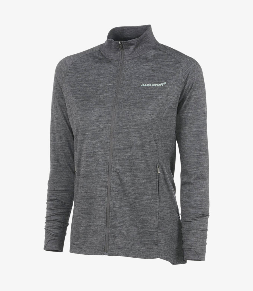Grey Women's McLaren Merino Wool Sweatshirt
