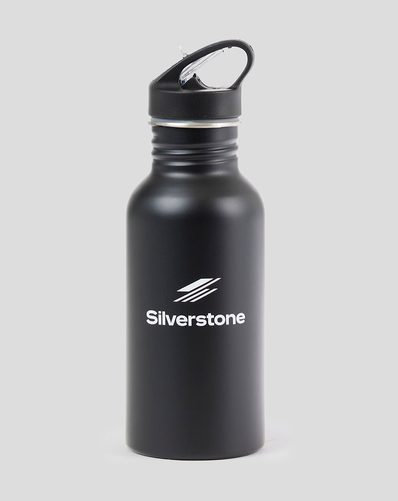 Black Silverstone Stainless ST-Shirtl Drinks Bottle