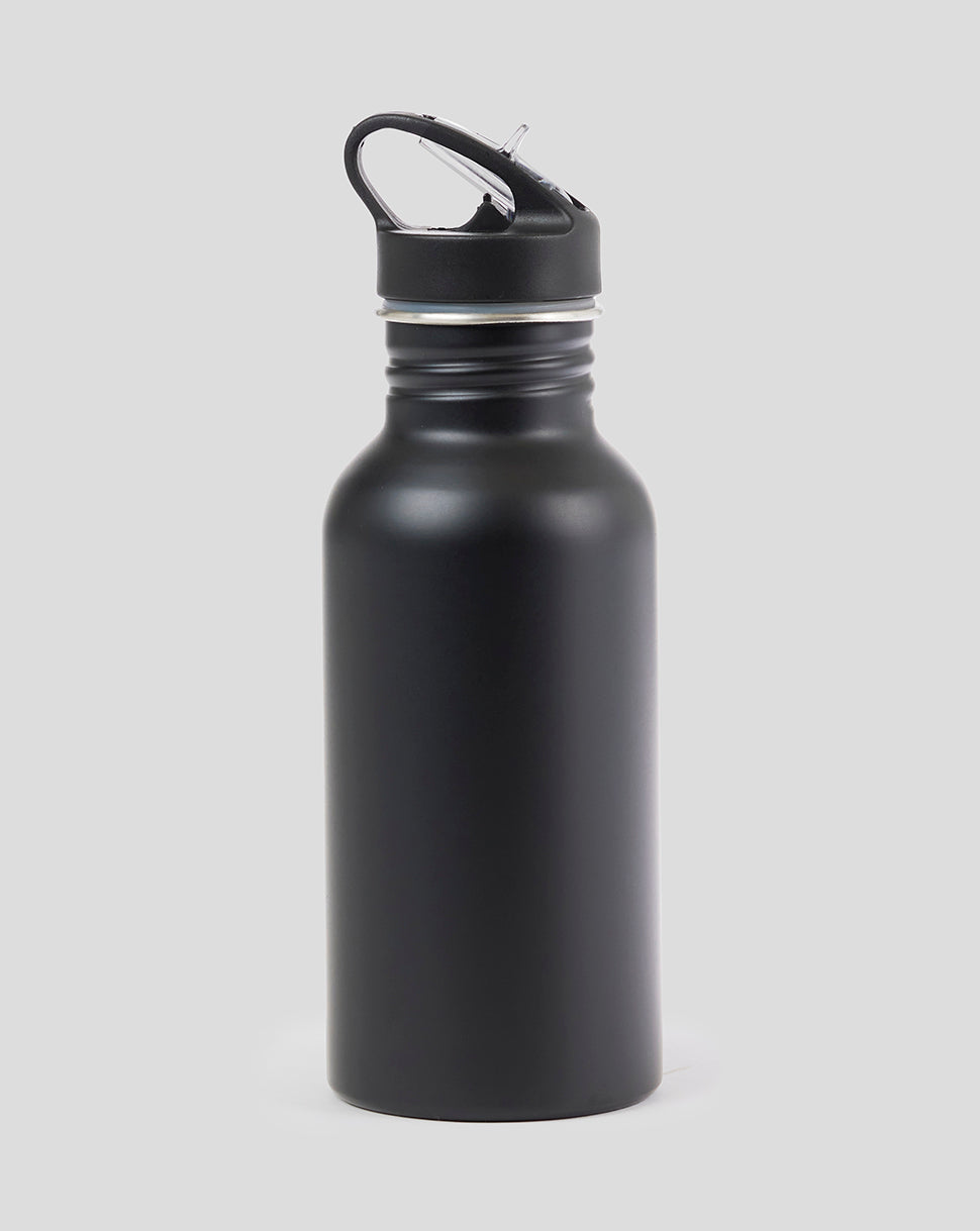Black Silverstone Stainless St-Shirtl Drinks Bottle - Black