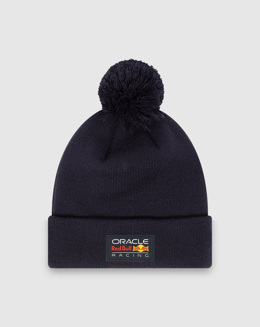 Navy Red Bull Racing pom beanie