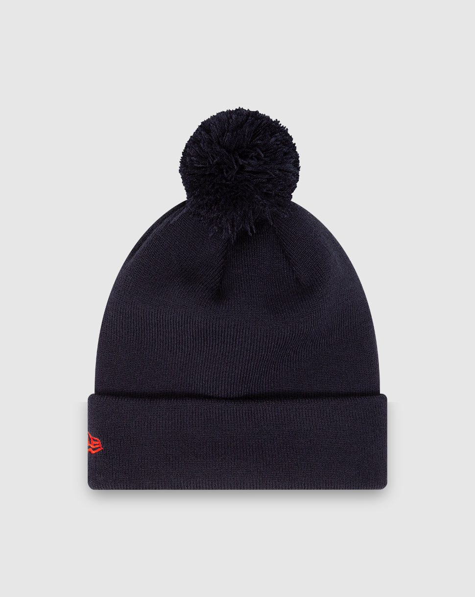 ORACLE RED BULL RACING ESSENTIAL POM BEANIE NEW ERA - NAVY - Navy