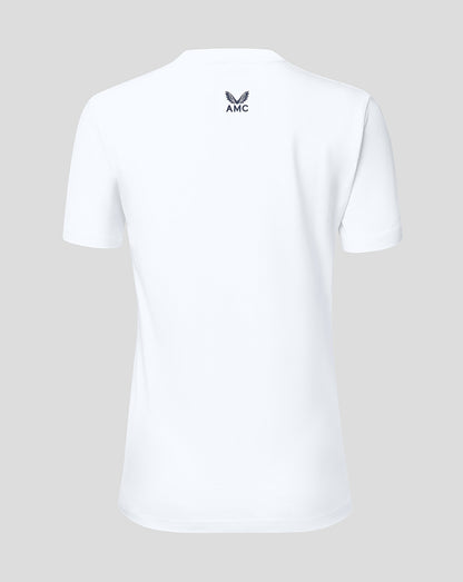 Women's White AMC Tennis Club London Graphic T-Shirt