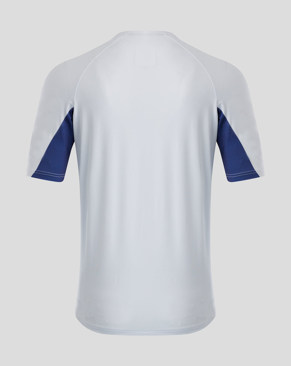 White AMC Colour Block Performance T-Shirt