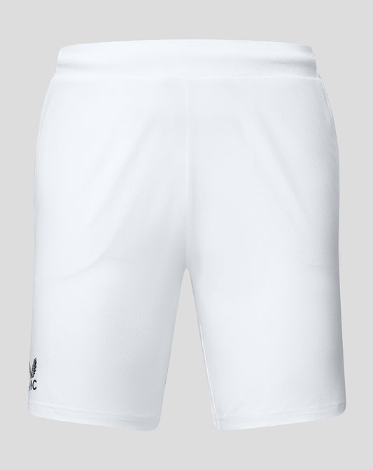 White AMC Championship Performance Tennis Shorts