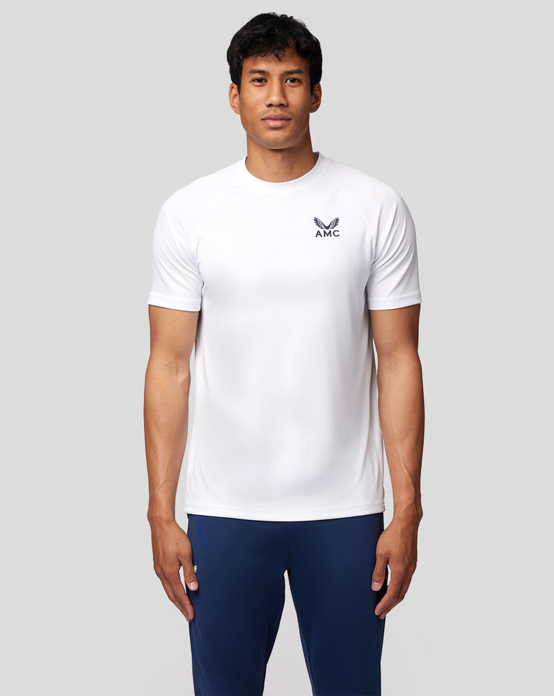 White AMC Active Core Tennis T-Shirt