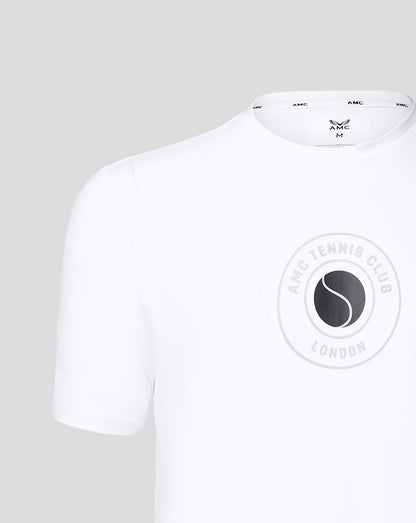 White AMC Tennis Club London Tee