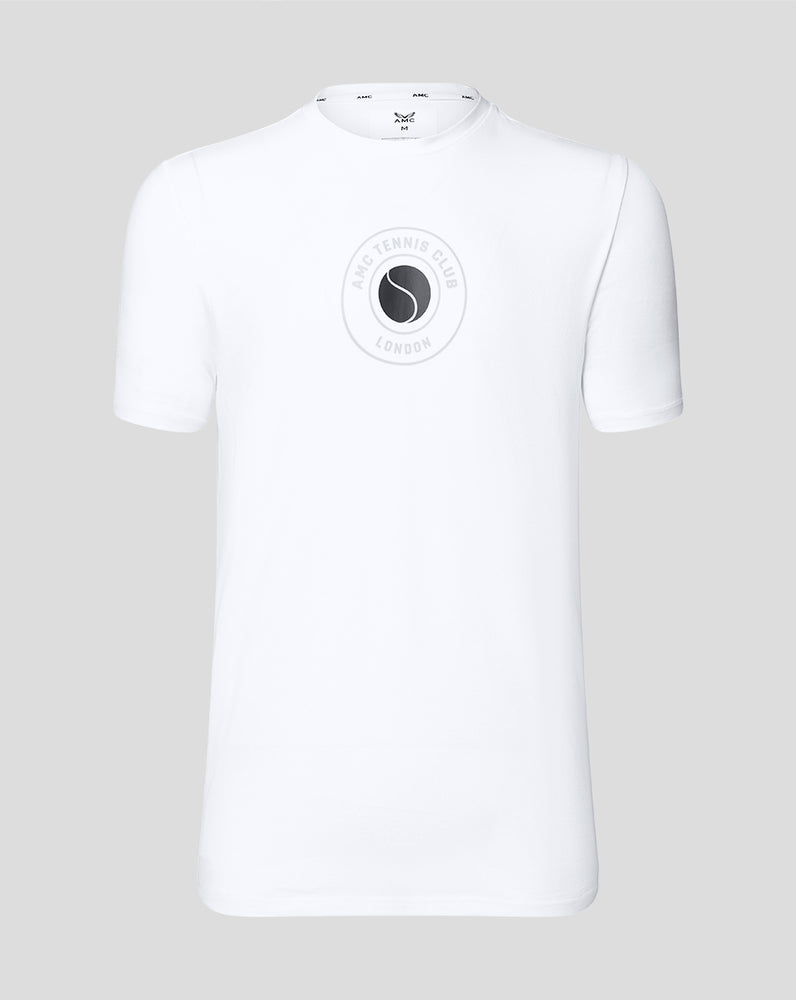 White AMC Tennis Club London T-Shirt