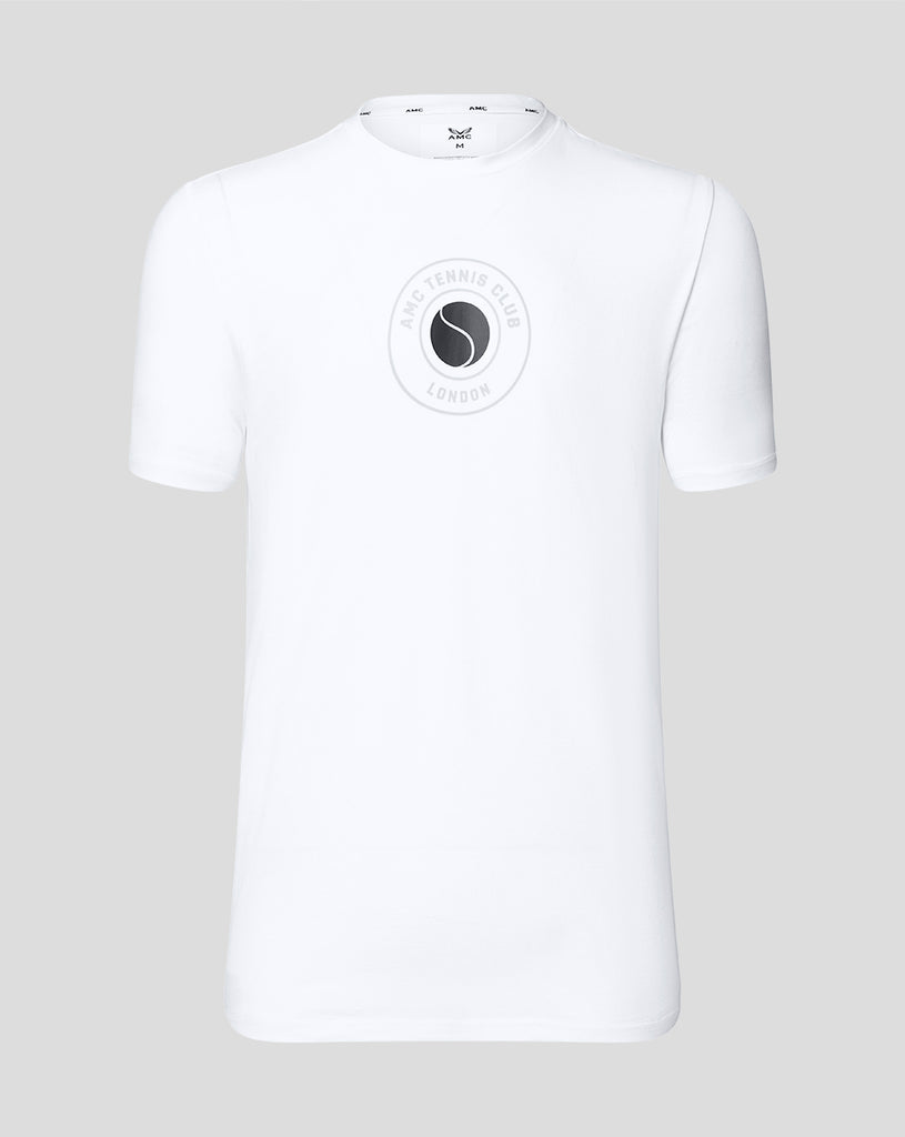 White AMC Tennis Club London T-Shirt