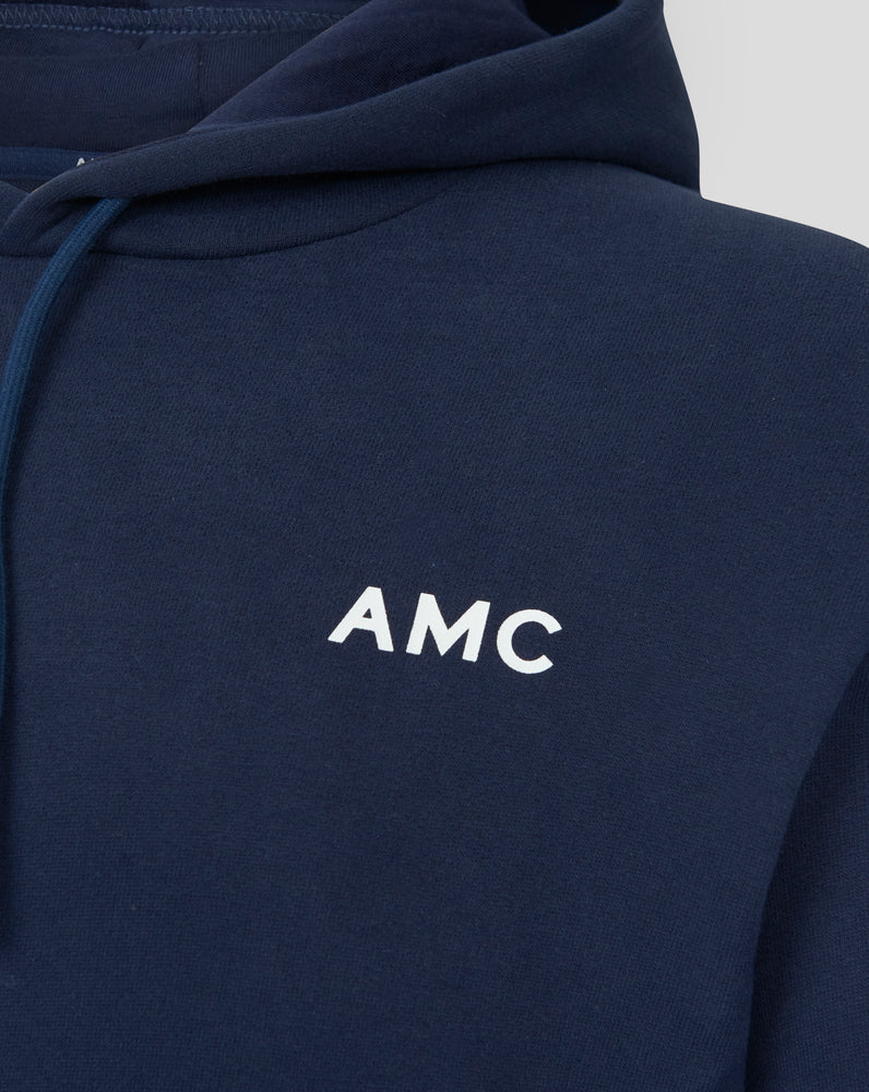 AMC Graphic Fleece Back Hoodie - Navy – Castore