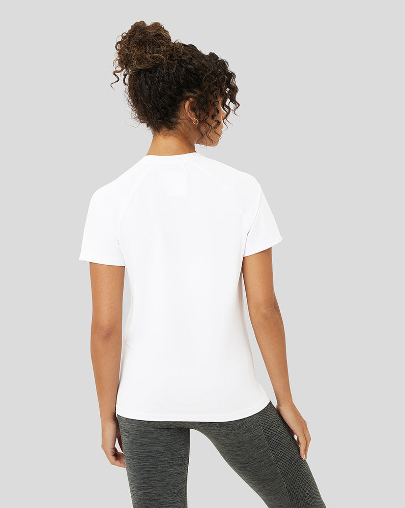 Women's White Active Training T-Shirt – Castore