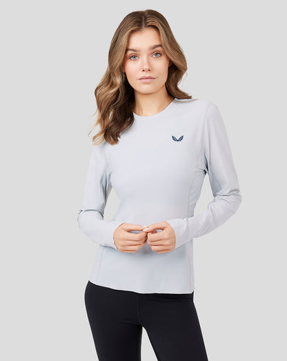 Womens Mist Metatek Long Sleeve Training T-Shirt