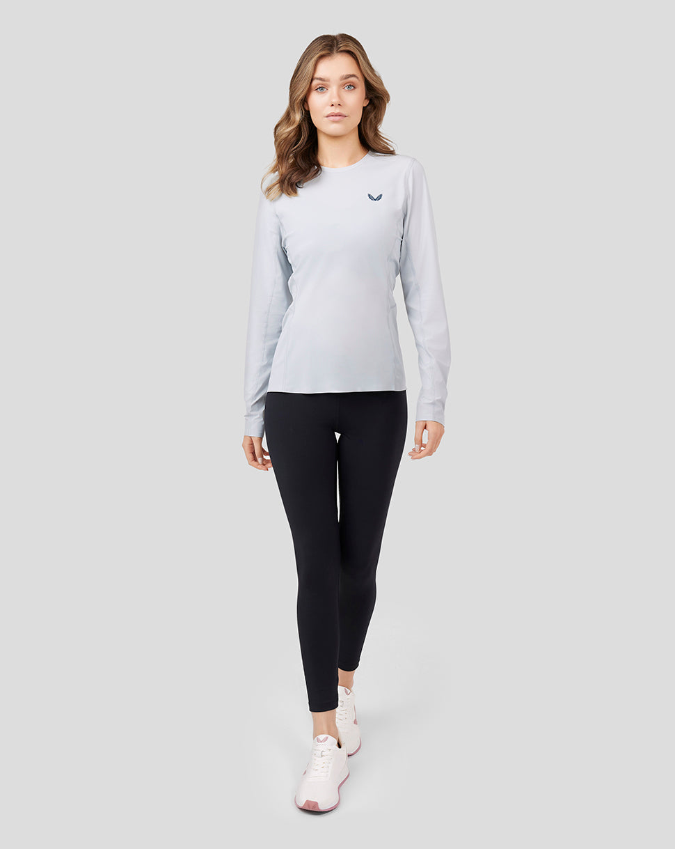 Womens Mist Metatek Long Sleeve Training T-Shirt