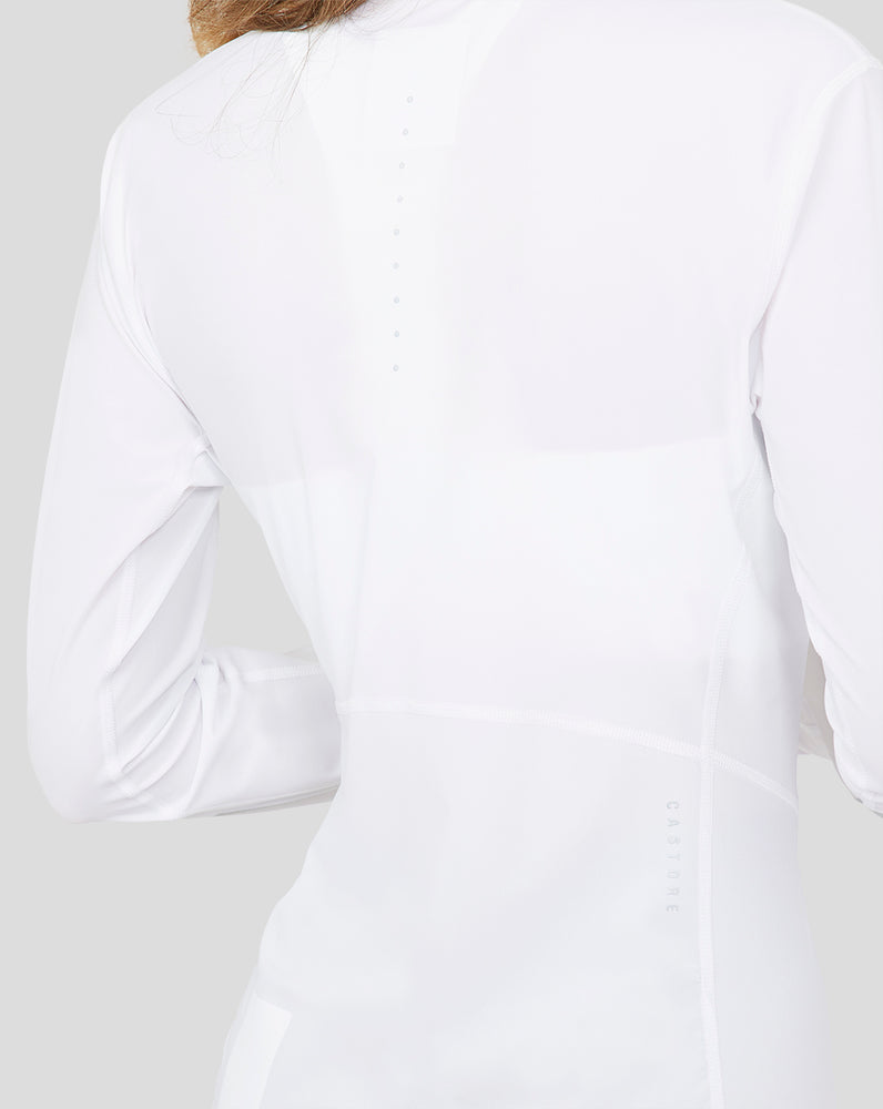White Prism Long Sleeve Running T-Shirt