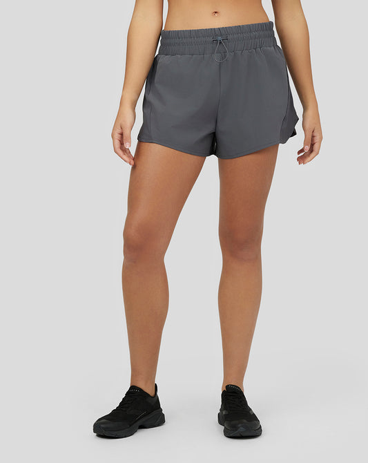 Women's Charcoal Carbon Training Shorts