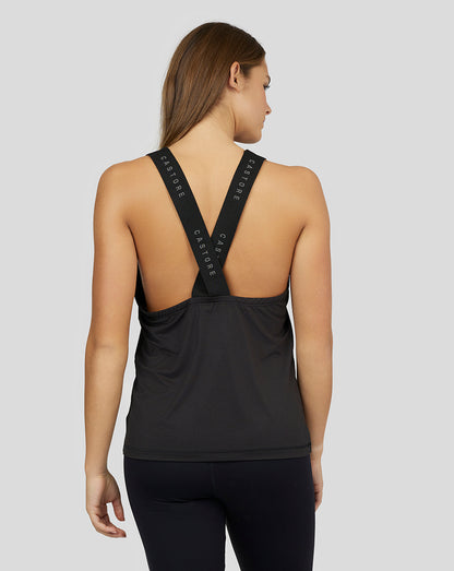 Women's Black Carbon Training Tank Top