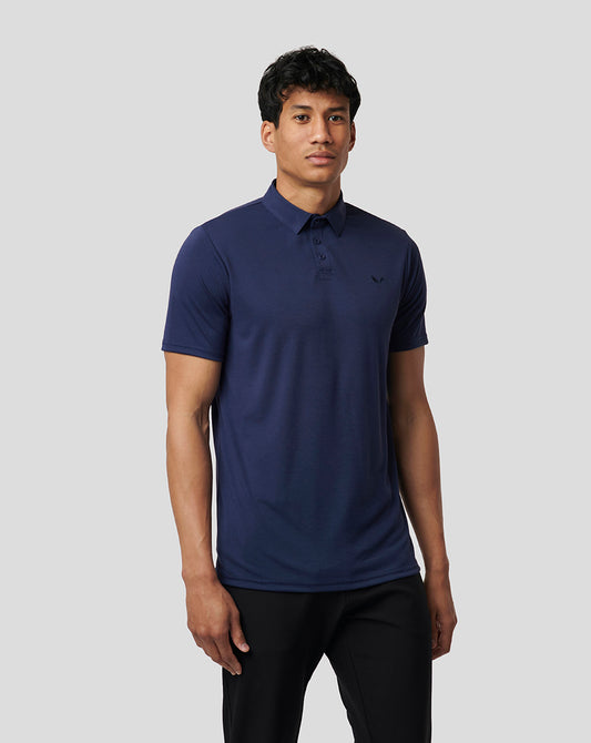 Men's Peacoat navy Golf Bonded Polo