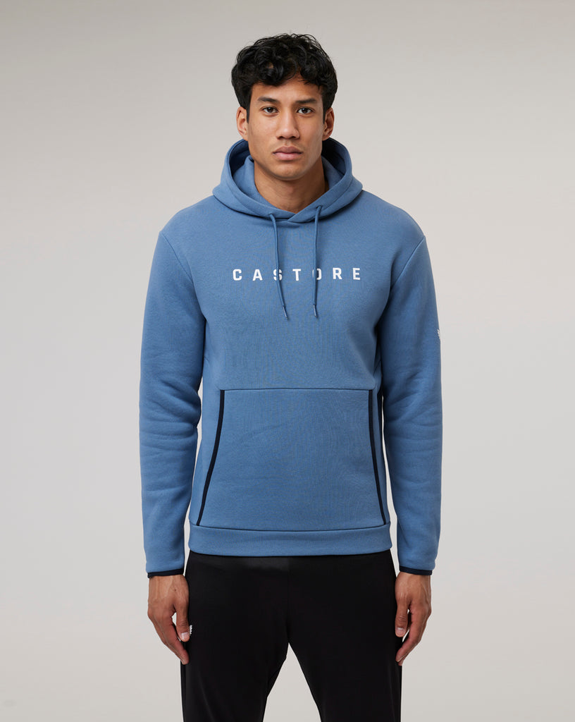 Blue Castore fleece hoodie
