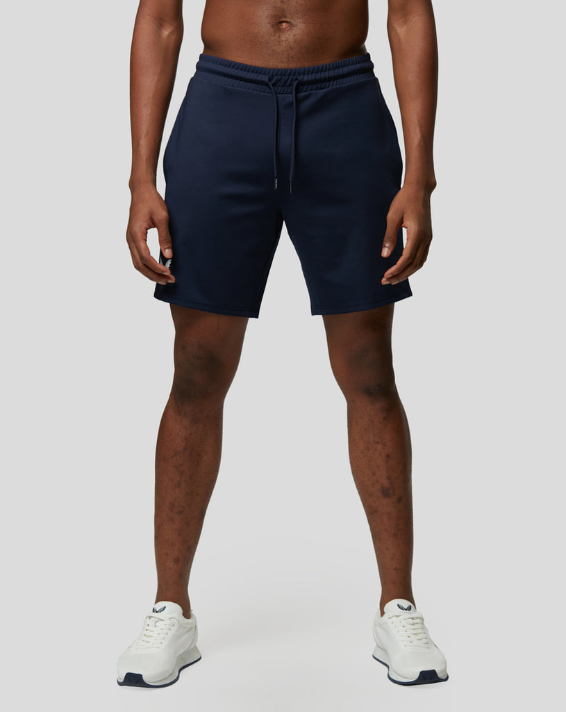 Navy Stretch Shorts