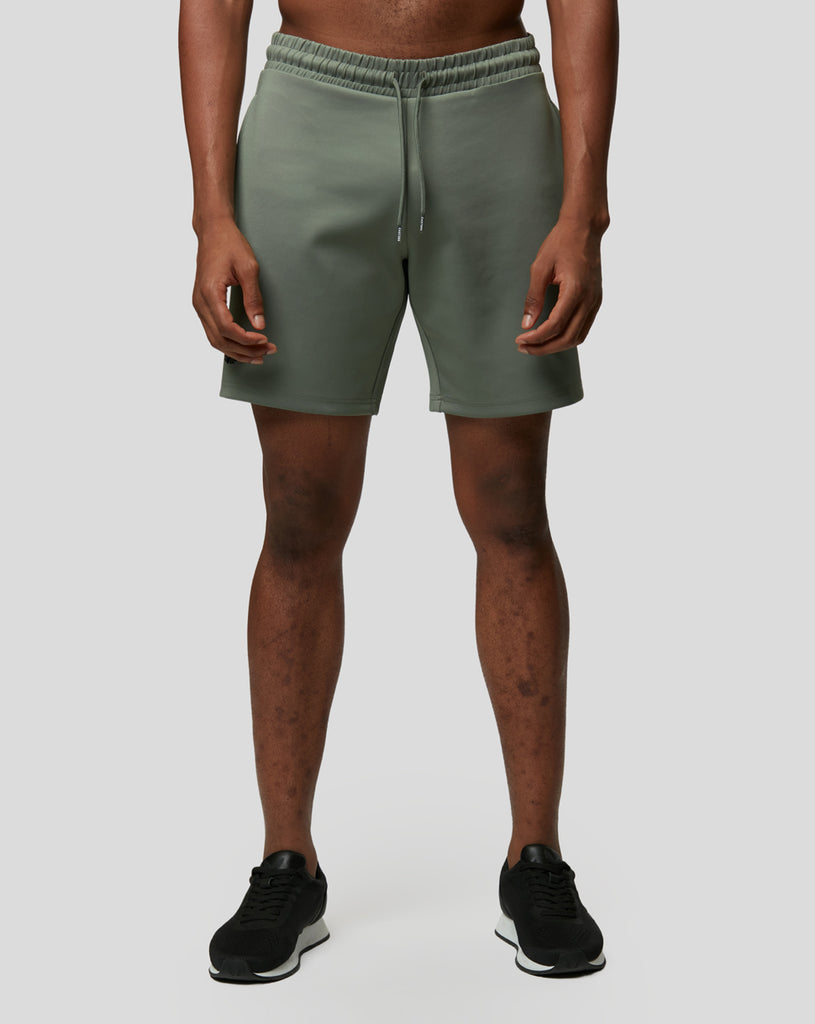 Sage green stretch shorts
