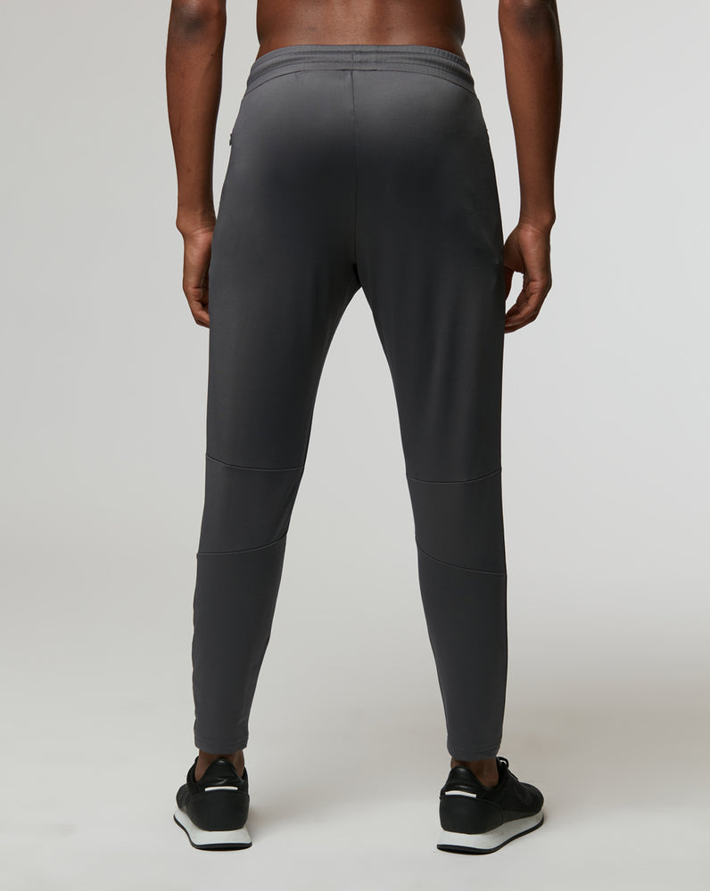 Grey Active Athletic Track Pant