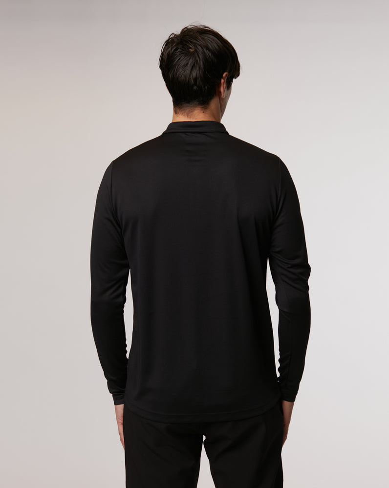 G-Star Scan Collar Long Sleeve T-Shirt Black