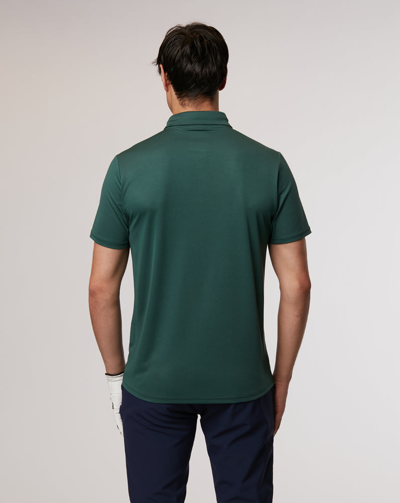 Moss Geo Short Sleeve Golf Polo