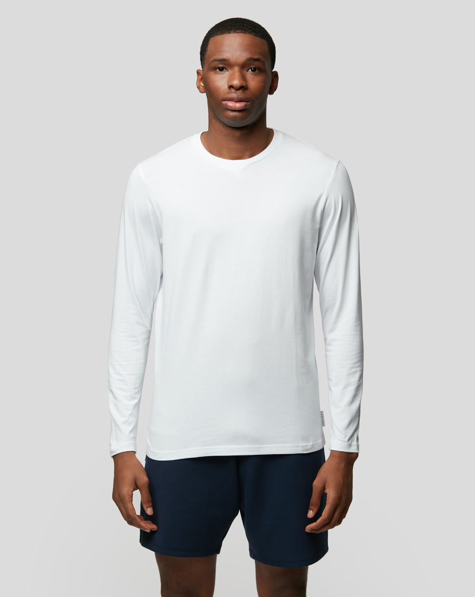 White Vana Long Sleeve T-Shirt