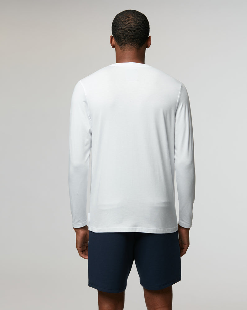 White Vana Long Sleeve T-Shirt