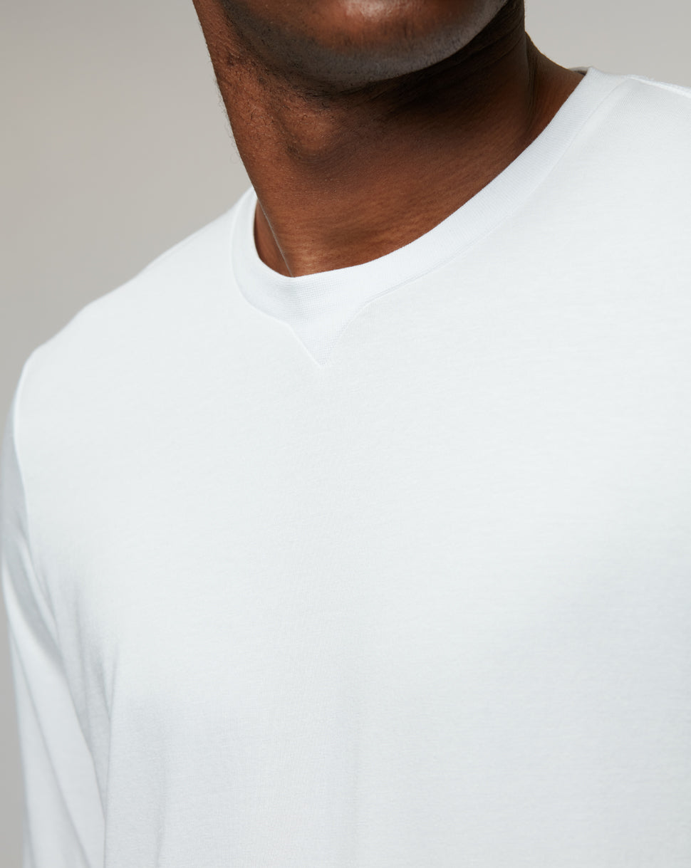 White Vana Long Sleeve T-Shirt