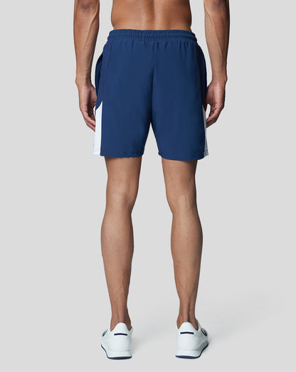 Peacoat Active 6" Mesh Panel Shorts