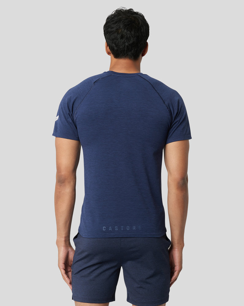 Peacoat Men's Seamless Short Sleeve T-Shirt