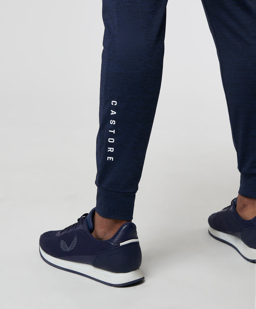 Navy Ultimate Marl Sweat Joggers, Trousers