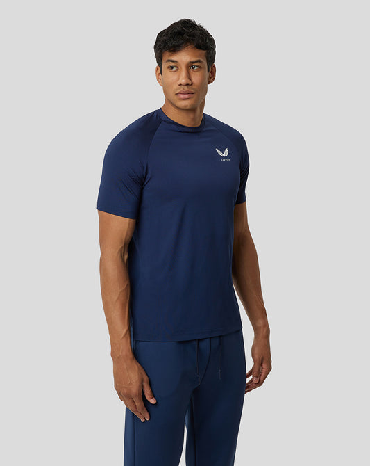 Peacoat Active Short Sleeve Training T-Shirt